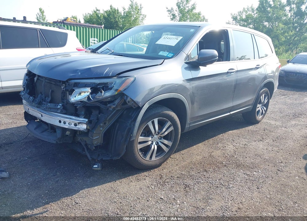 2017 HONDA PILOT EX-L VIN: 5FNYF6H5XHB093028
