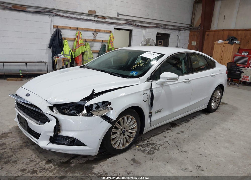 2016 FORD FUSION ENERGI VIN: 3FA6P0PU2GR182394
