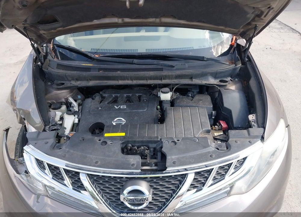 2013 NISSAN MURANO VIN: JN8AZ1MW4DW317771