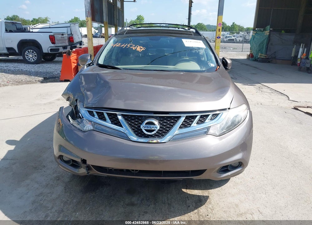 2013 NISSAN MURANO VIN: JN8AZ1MW4DW317771