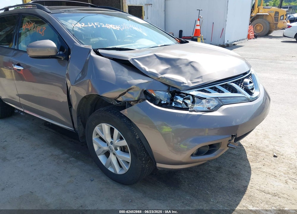 2013 NISSAN MURANO VIN: JN8AZ1MW4DW317771