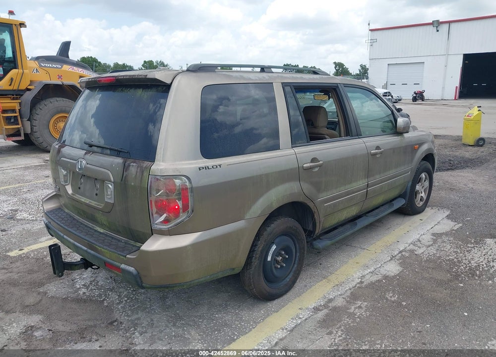 2008 HONDA PILOT EX-L VIN: 5FNYF28638B003543