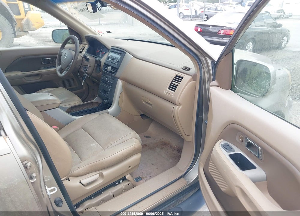 2008 HONDA PILOT EX-L VIN: 5FNYF28638B003543