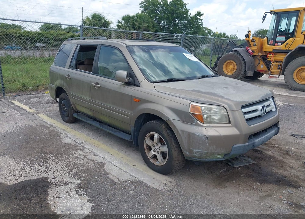 2008 HONDA PILOT EX-L VIN: 5FNYF28638B003543