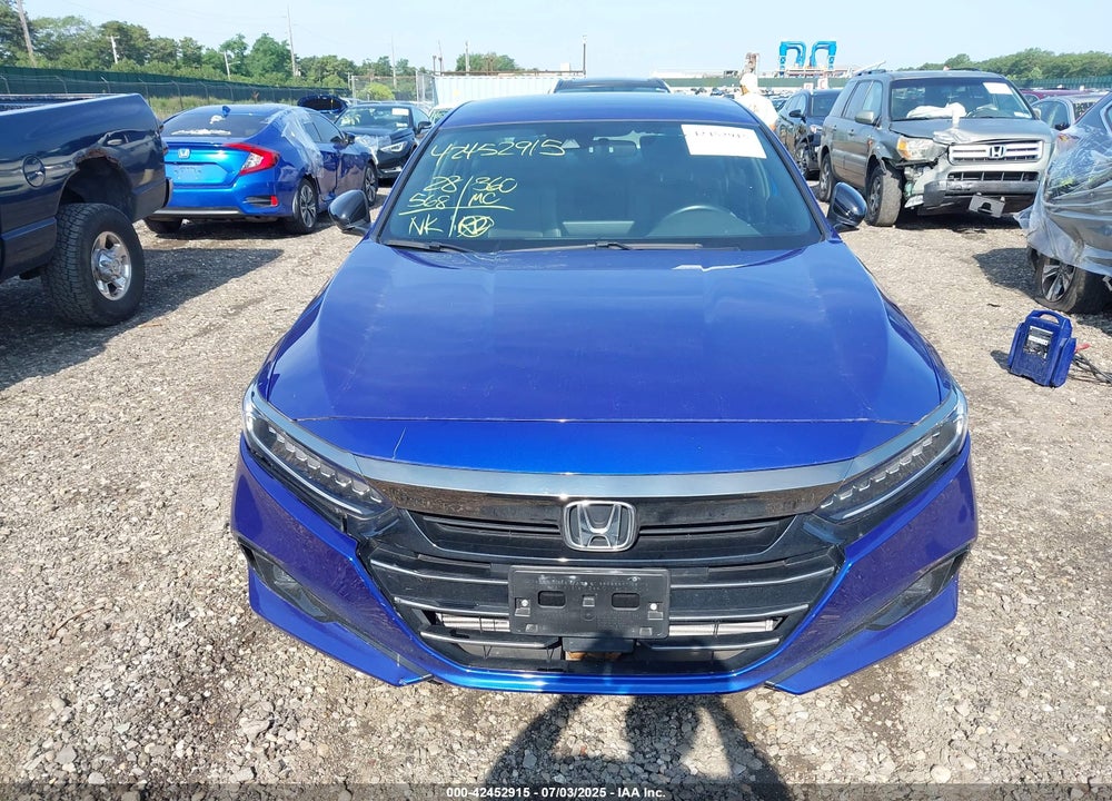 2022 HONDA ACCORD VIN: 1HGCV1F38NA077059