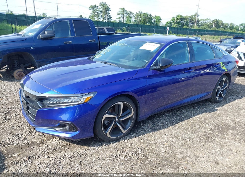 2022 HONDA ACCORD VIN: 1HGCV1F38NA077059