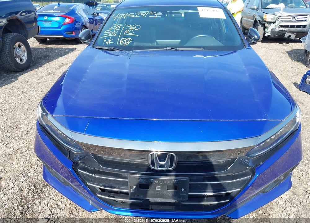 2022 HONDA ACCORD VIN: 1HGCV1F38NA077059