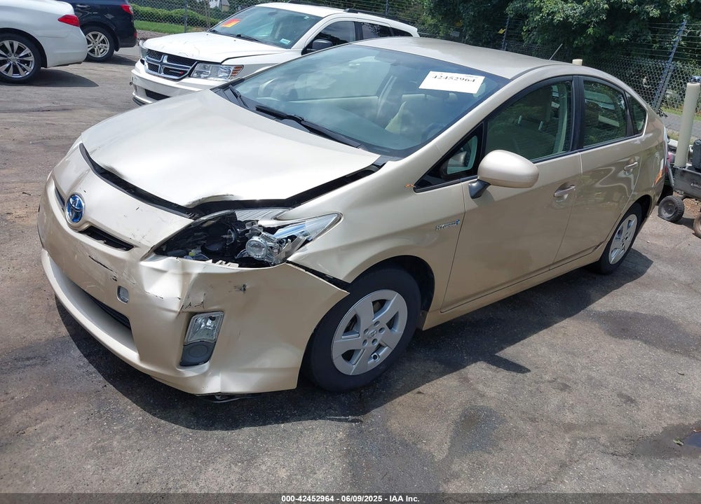 2010 TOYOTA PRIUS I/II/III/IV/V VIN: JTDKN3DU2A1168503