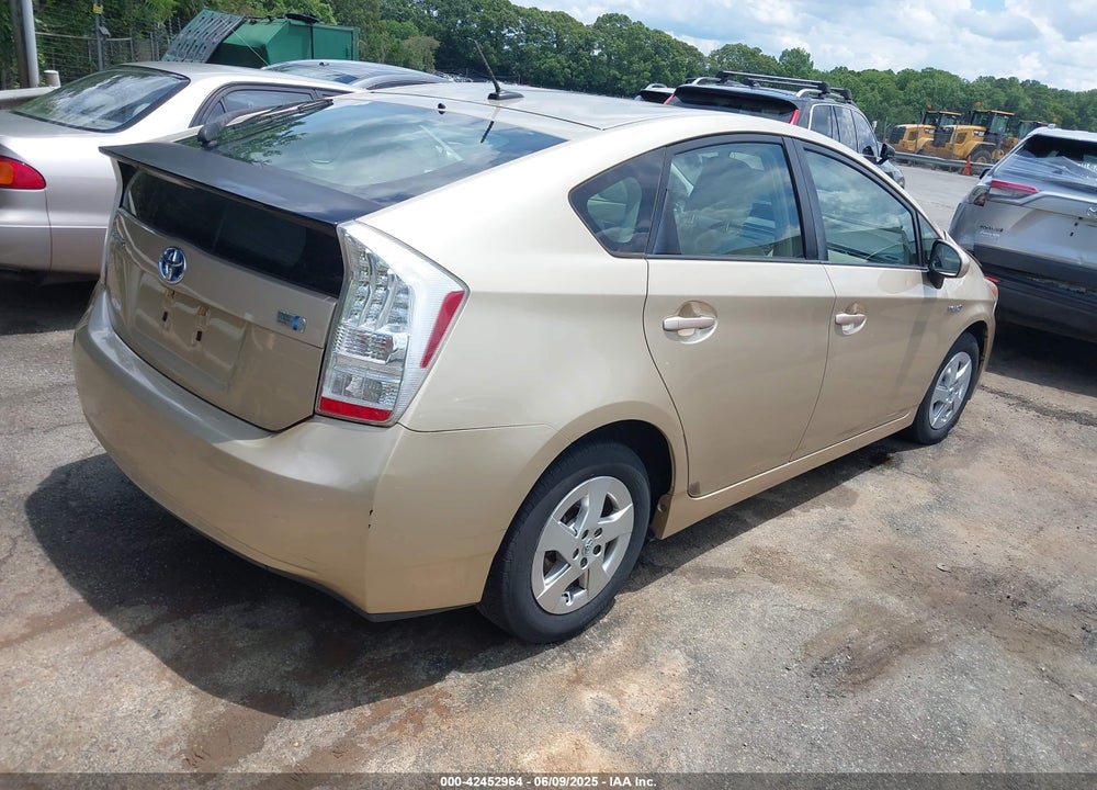 2010 TOYOTA PRIUS I/II/III/IV/V VIN: JTDKN3DU2A1168503