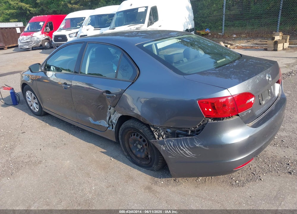 2013 VOLKSWAGEN JETTA 2.0L S VIN: 3VW2K7AJ5DM317078