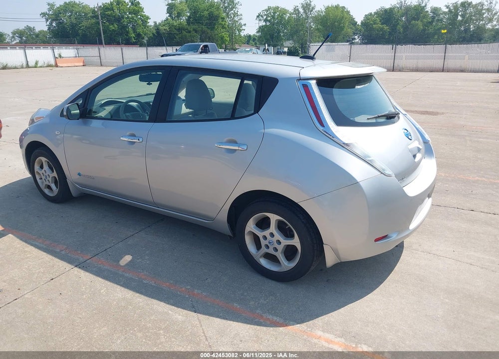 2012 NISSAN LEAF SL VIN: JN1AZ0CP4CT017988