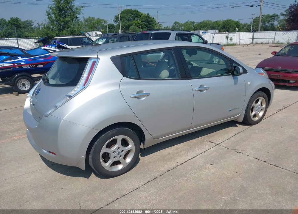 2012 NISSAN LEAF SL VIN: JN1AZ0CP4CT017988