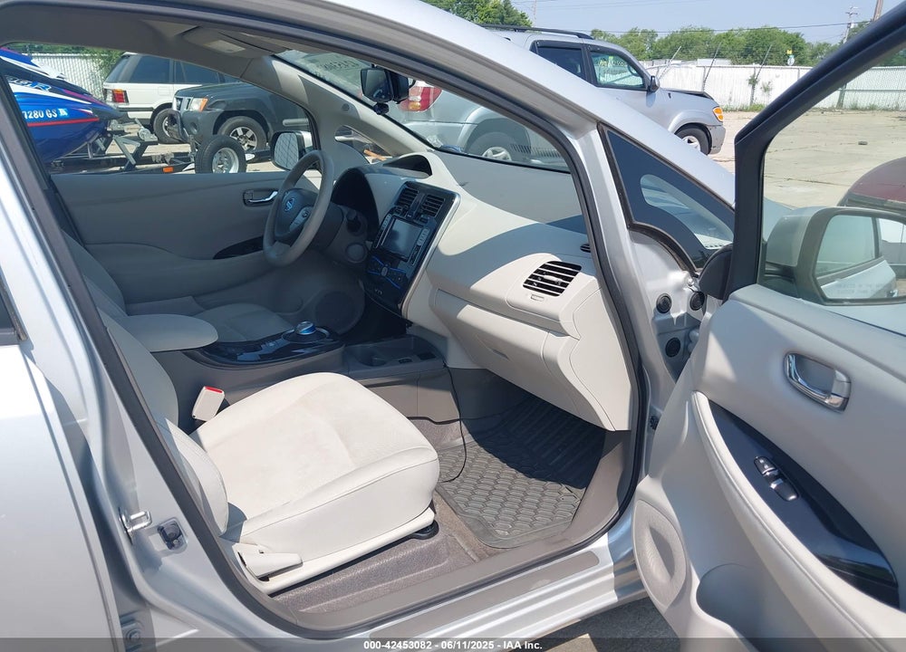 2012 NISSAN LEAF SL VIN: JN1AZ0CP4CT017988