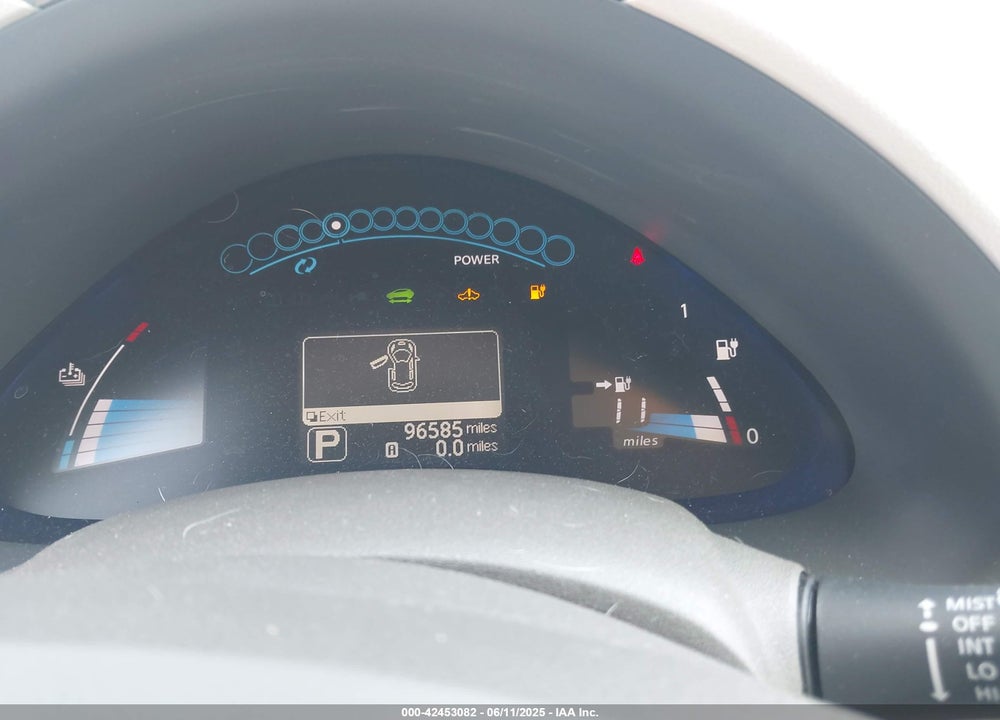 2012 NISSAN LEAF SL VIN: JN1AZ0CP4CT017988