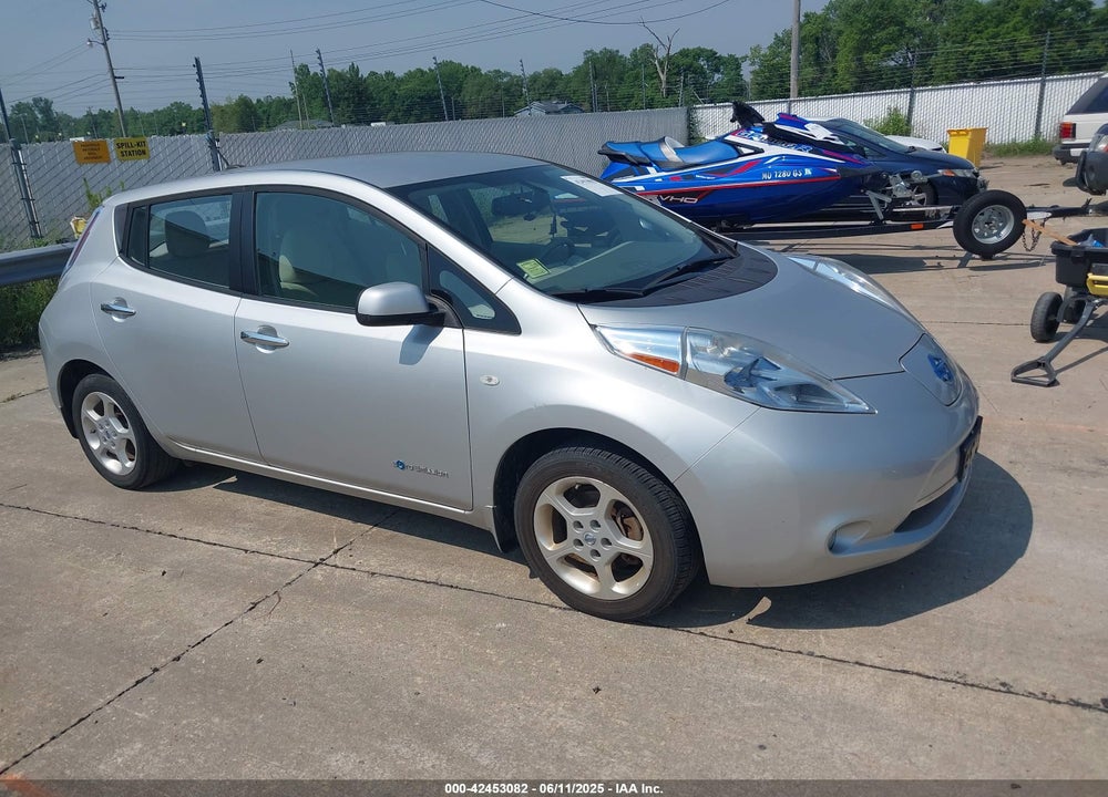 2012 NISSAN LEAF SL VIN: JN1AZ0CP4CT017988