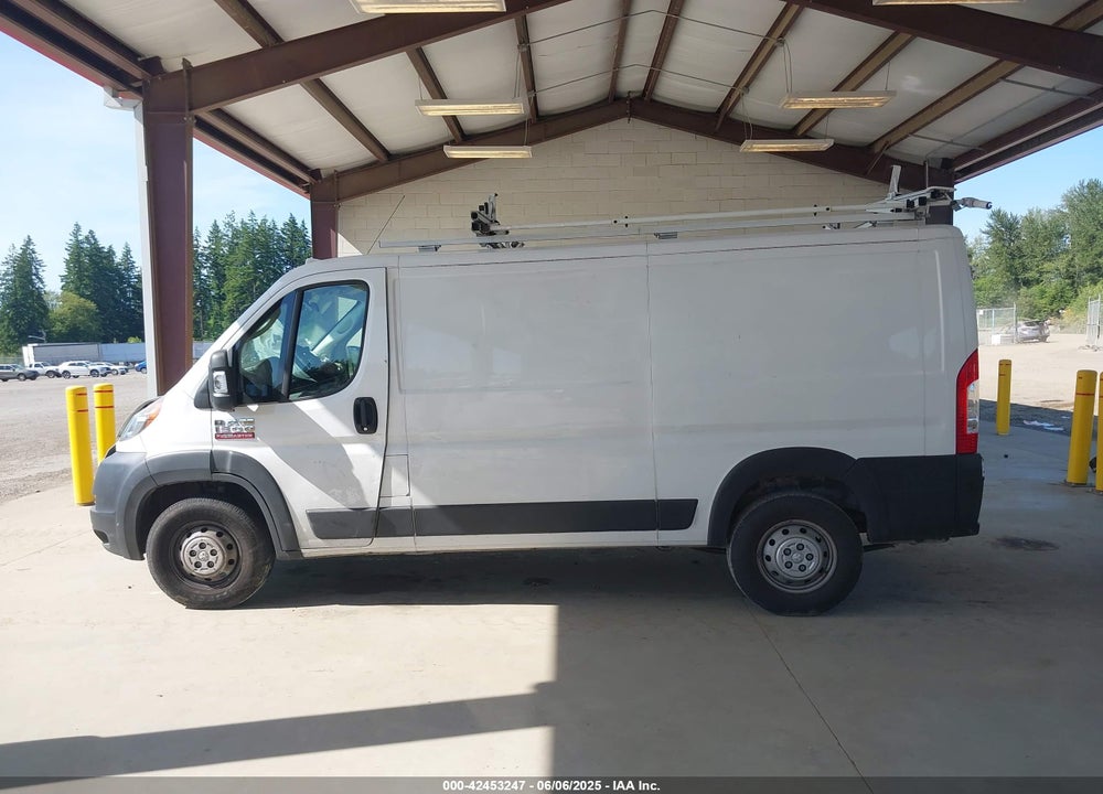 2019 RAM PROMASTER 1500 LOW ROOF 136 WB VIN: 3C6TRVAG7KE511945