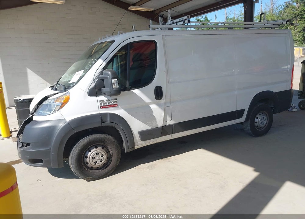 2019 RAM PROMASTER 1500 LOW ROOF 136 WB VIN: 3C6TRVAG7KE511945