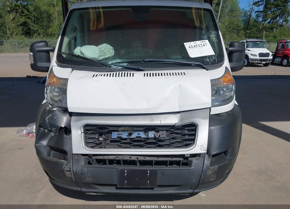 2019 RAM PROMASTER 1500 LOW ROOF 136 WB VIN: 3C6TRVAG7KE511945
