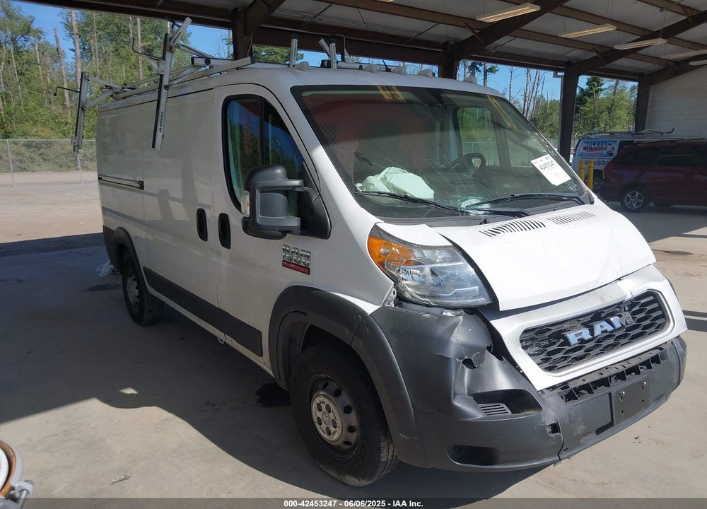 2019 RAM PROMASTER 1500 LOW ROOF 136 WB VIN: 3C6TRVAG7KE511945