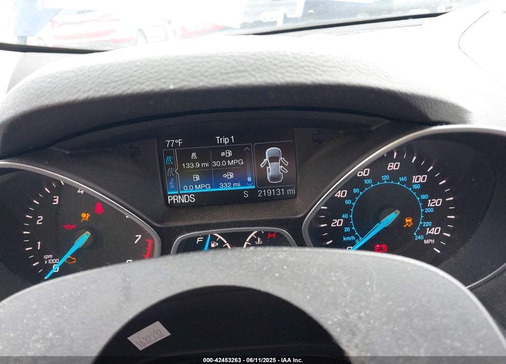 2016 FORD ESCAPE VIN: 1FMCU0F74GUA00815