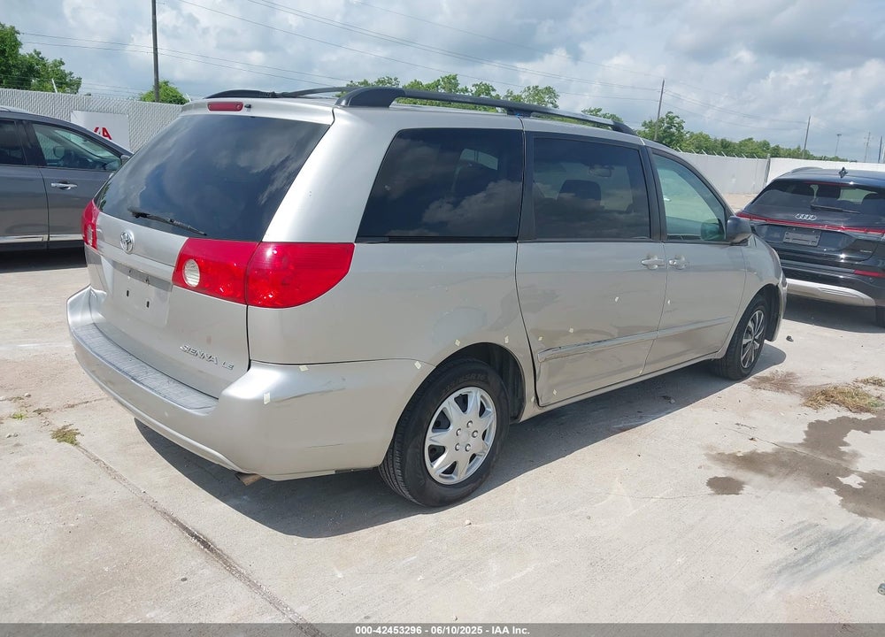 2008 TOYOTA SIENNA LE VIN: 5TDZK23C28S162143