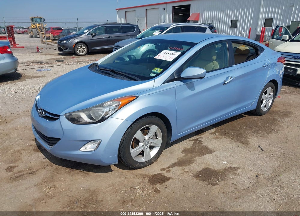 2012 HYUNDAI ELANTRA VIN: KMHDH4AE4CU312973