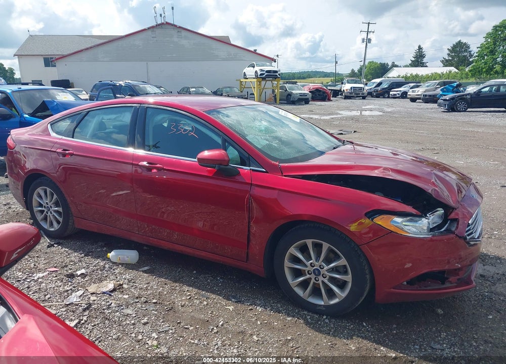 2017 FORD FUSION VIN: 3FA6P0HD0HR363140