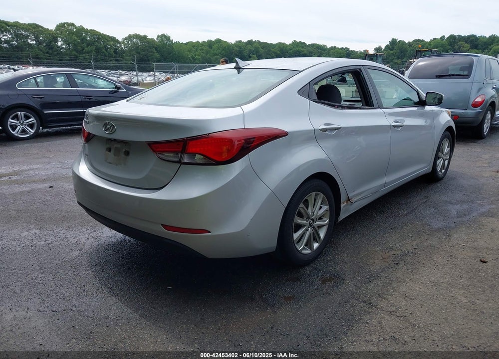2014 HYUNDAI ELANTRA SE VIN: KMHDH4AE2EU101659