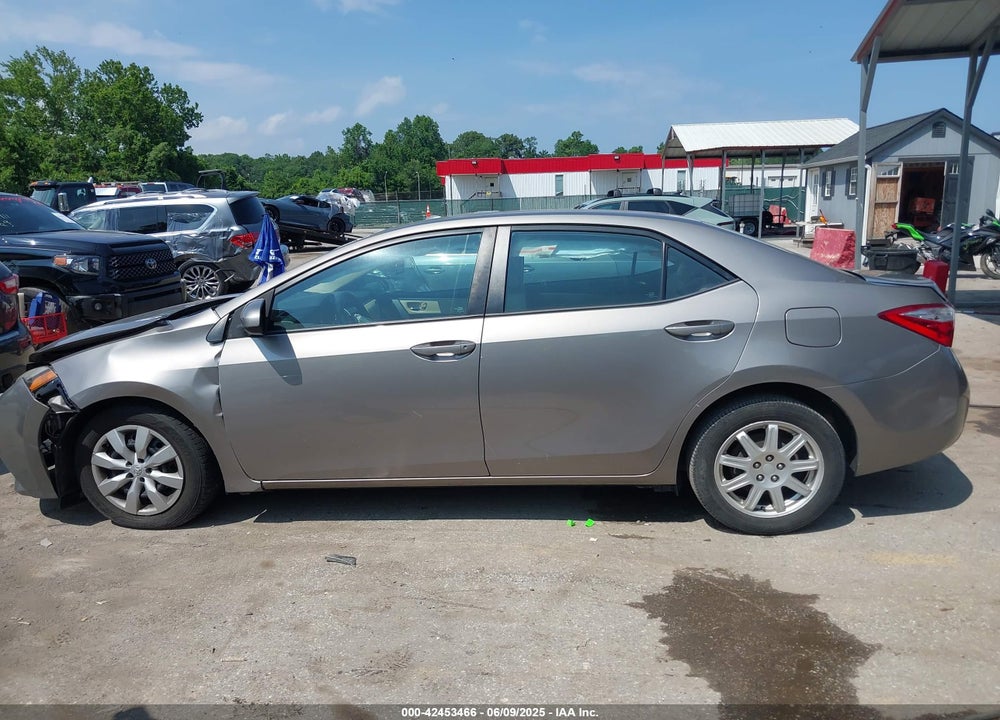 2016 TOYOTA COROLLA LE VIN: 2T1BURHEXGC736106