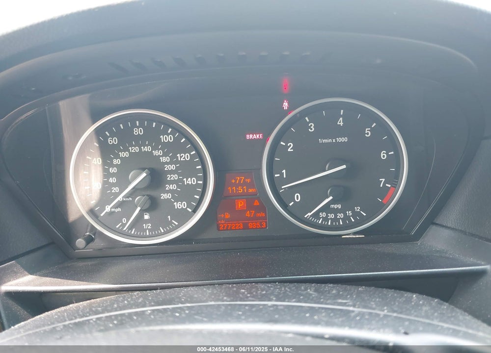 2006 BMW 5 SERIES VIN: WBANF73546CG68797