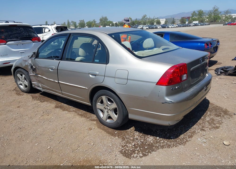 2004 HONDA CIVIC EX VIN: 2HGES26724H640228