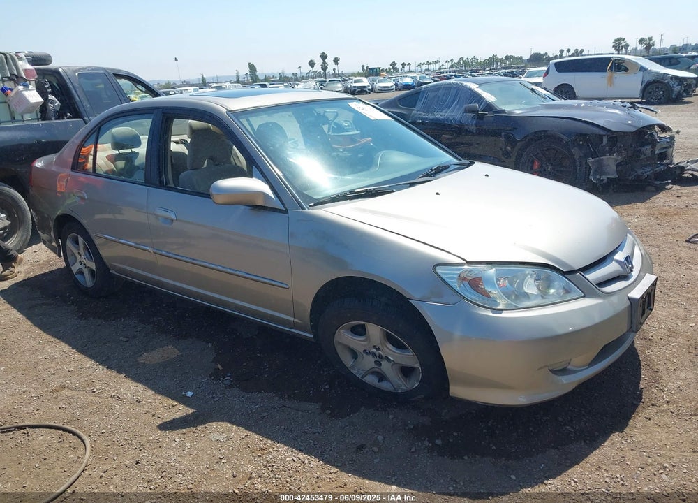 2004 HONDA CIVIC EX VIN: 2HGES26724H640228