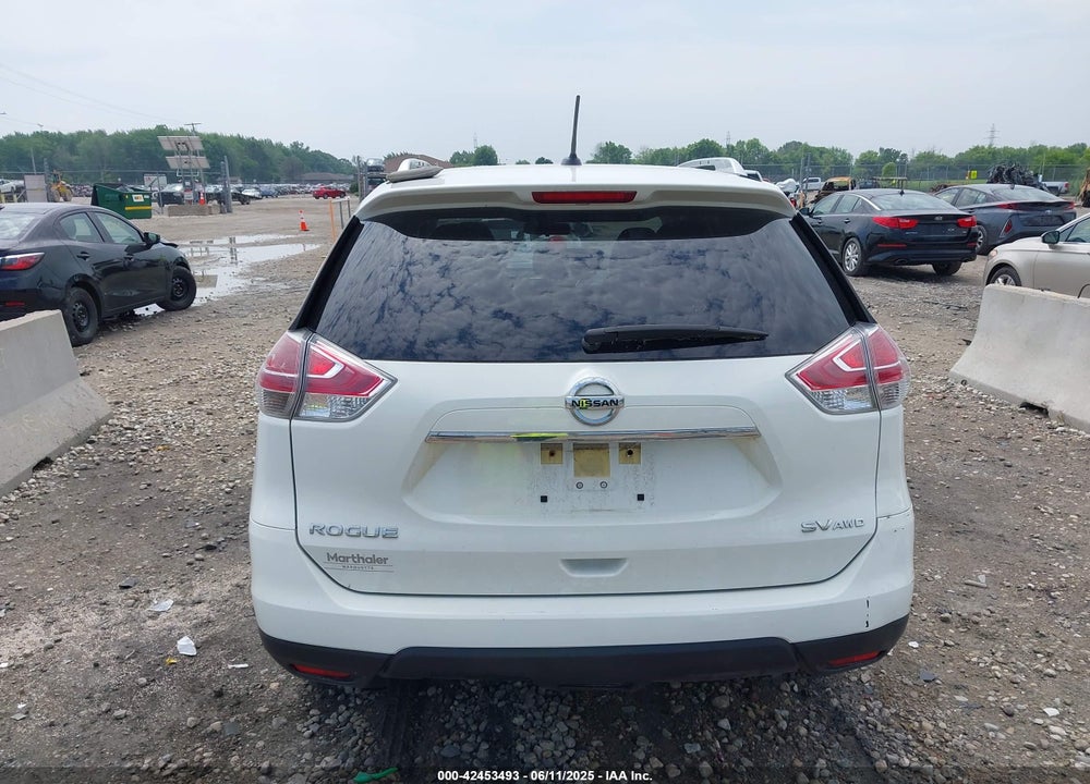 2016 NISSAN ROGUE SV VIN: JN8AT2MV5GW143115