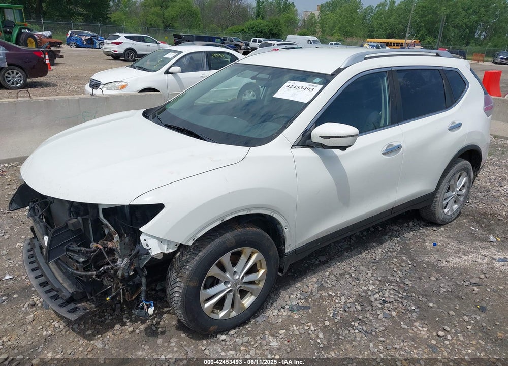 2016 NISSAN ROGUE SV VIN: JN8AT2MV5GW143115
