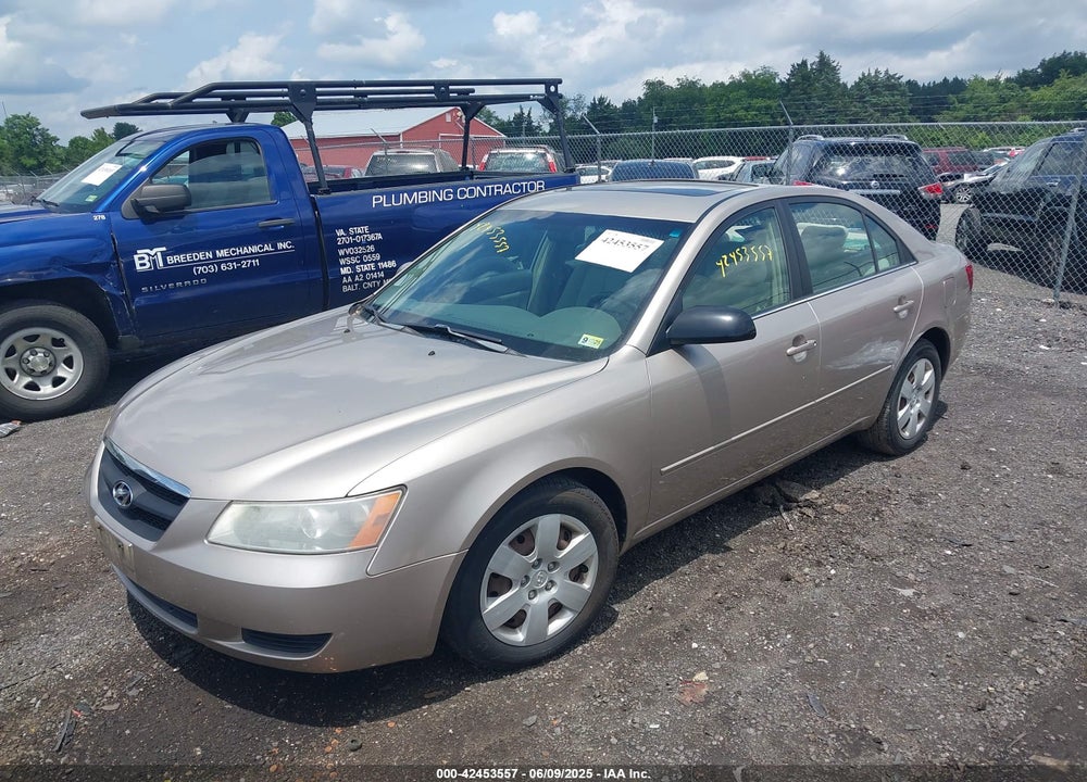 2008 HYUNDAI SONATA VIN: 5NPET46F68H379553