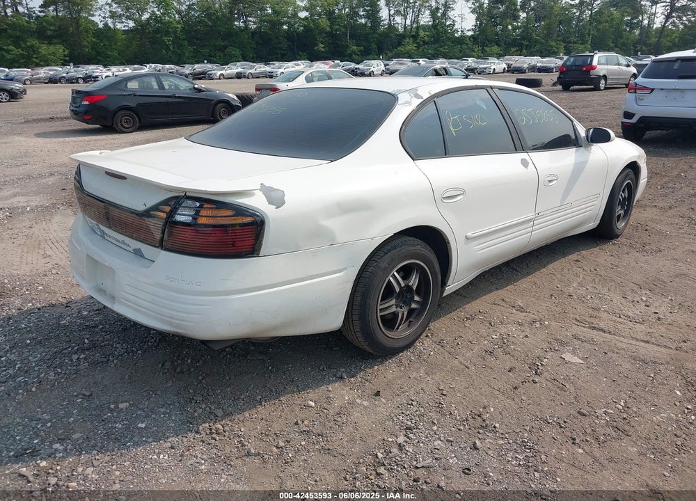 2003 PONTIAC BONNEVILLE VIN: 1G2HX52KX34151004