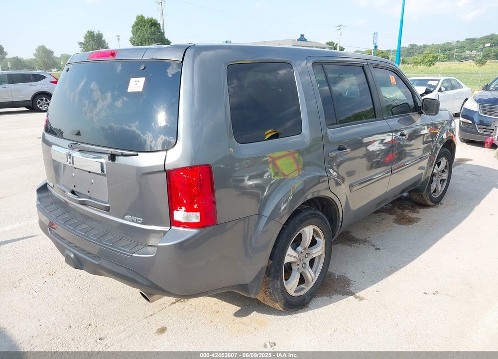 2012 HONDA PILOT VIN: 5FNYF4H52CB026632