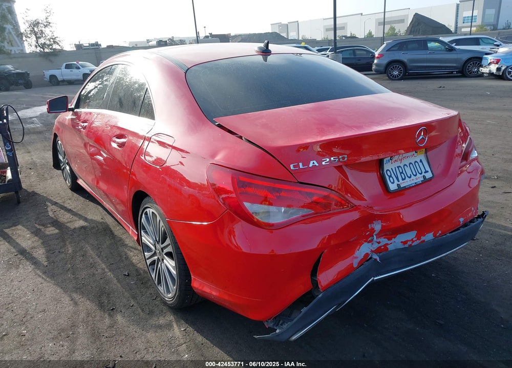 2018 MERCEDES-BENZ CLA 250 VIN: WDDSJ4EB5JN524570