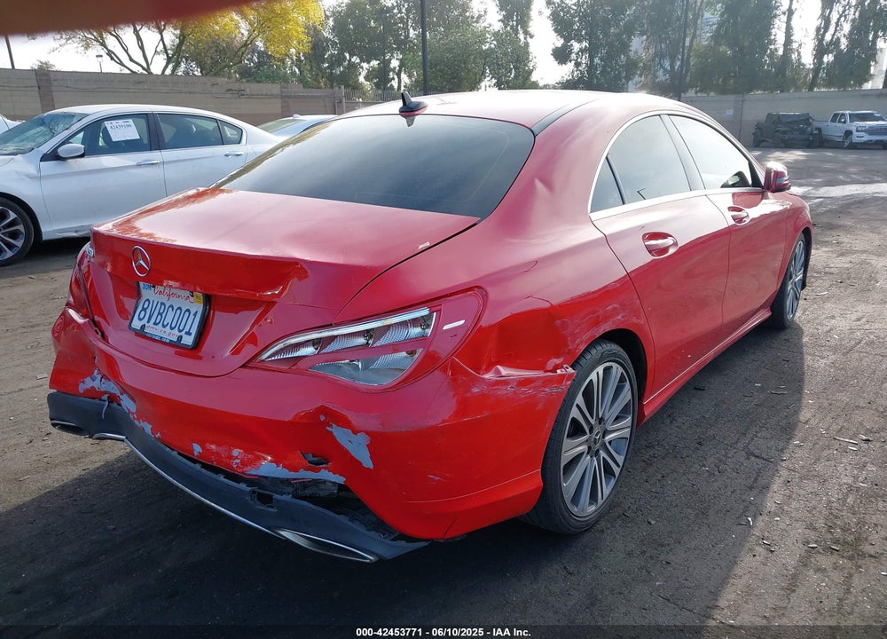 2018 MERCEDES-BENZ CLA 250 VIN: WDDSJ4EB5JN524570