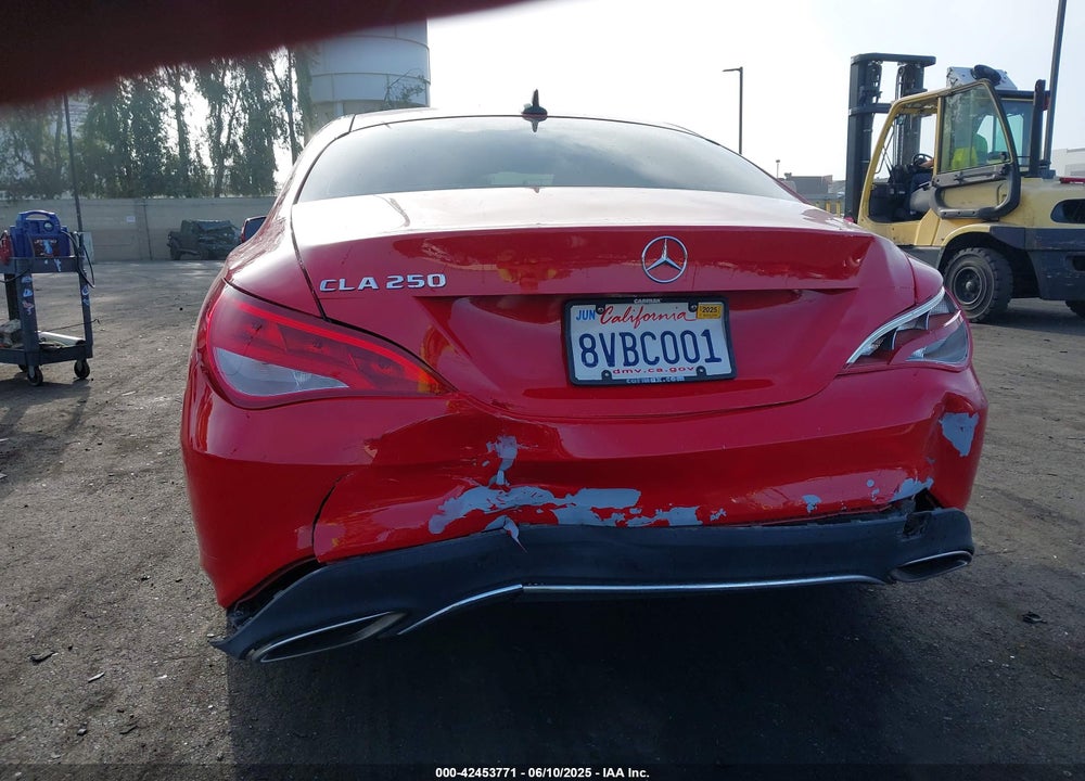 2018 MERCEDES-BENZ CLA 250 VIN: WDDSJ4EB5JN524570