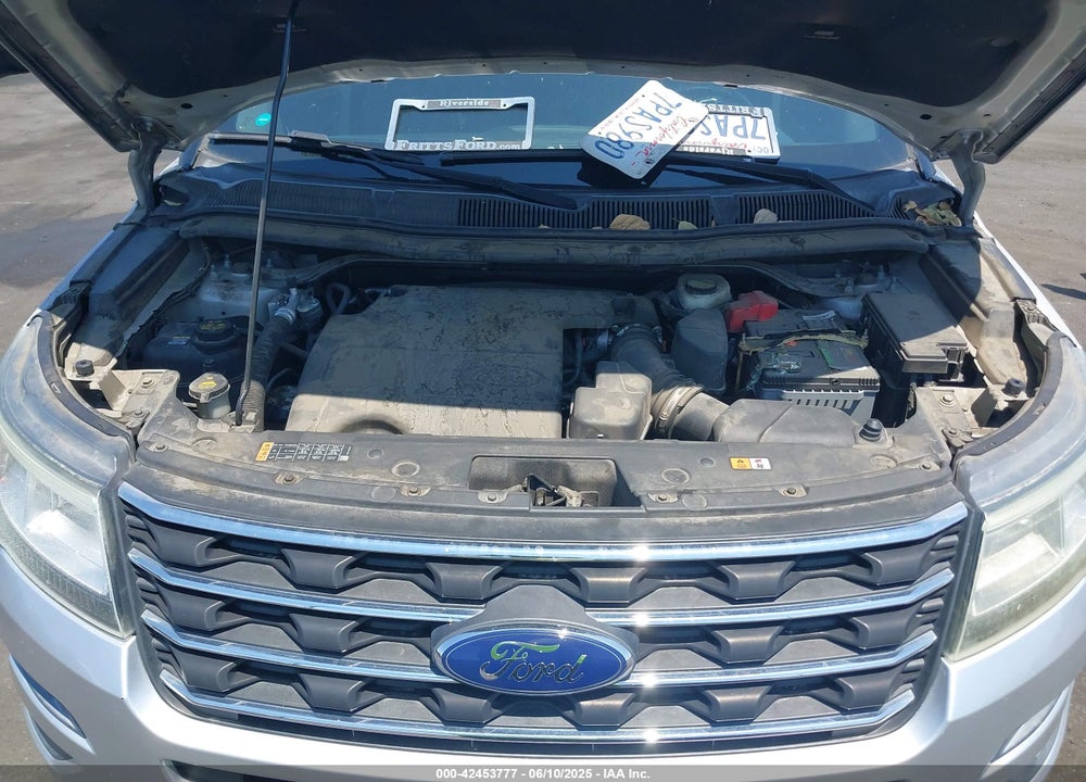 2016 FORD EXPLORER VIN: 1FM5K7D84GGA96222