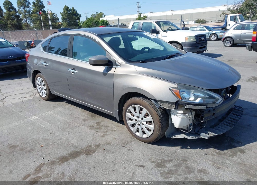 2016 NISSAN SENTRA SV VIN: 3N1AB7AP1GL675469