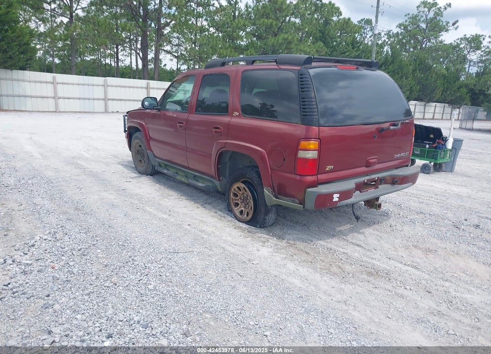 2003 CHEVROLET TAHOE Z71 VIN: 1GNEK13Z33R275241