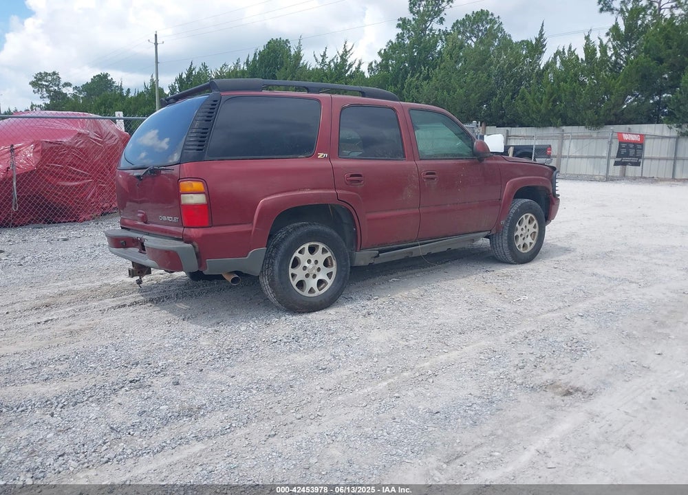 2003 CHEVROLET TAHOE Z71 VIN: 1GNEK13Z33R275241