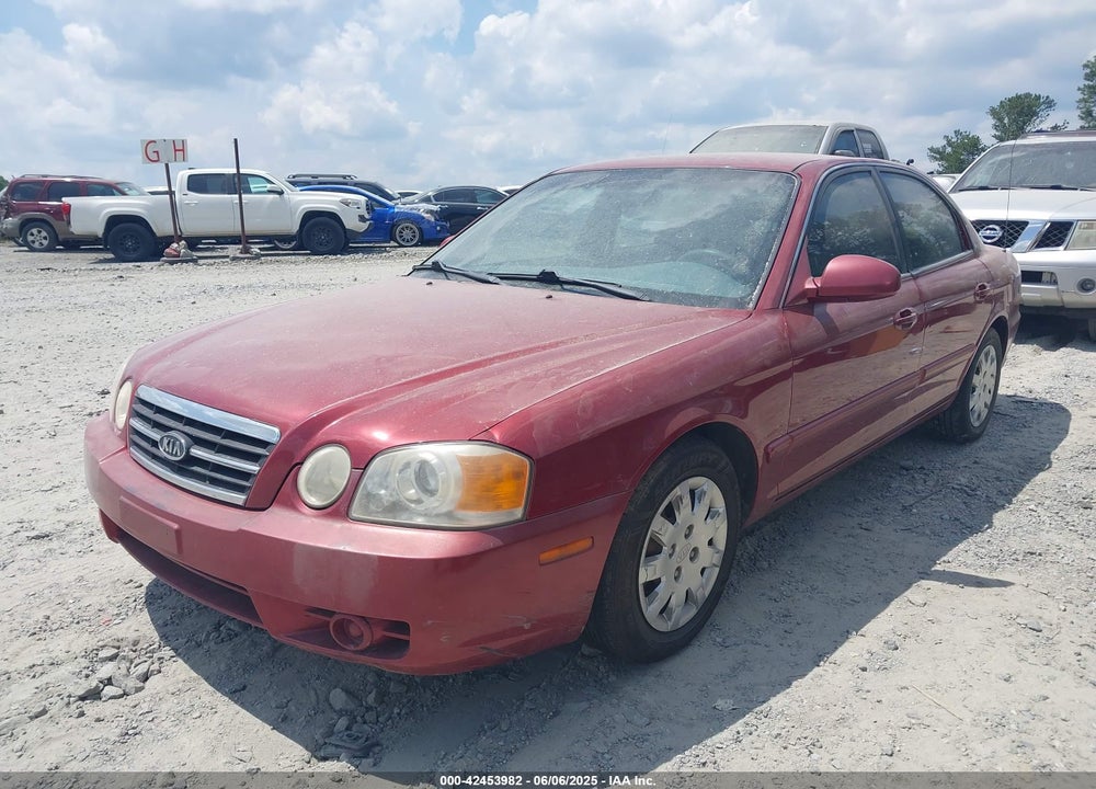 2004 KIA OPTIMA VIN: KNAGD126345254527