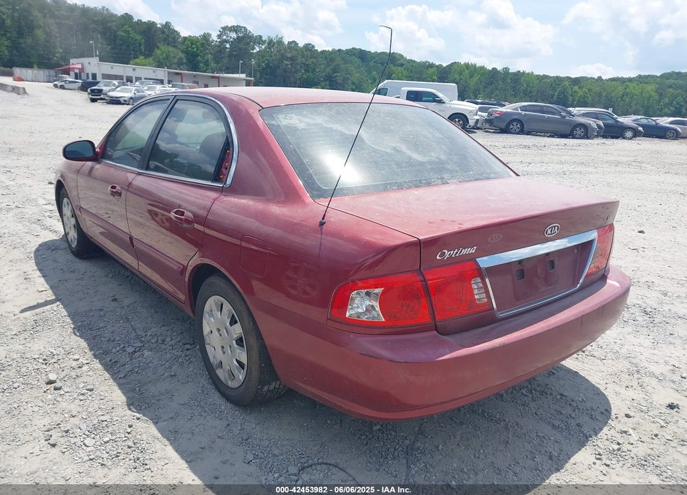 2004 KIA OPTIMA VIN: KNAGD126345254527
