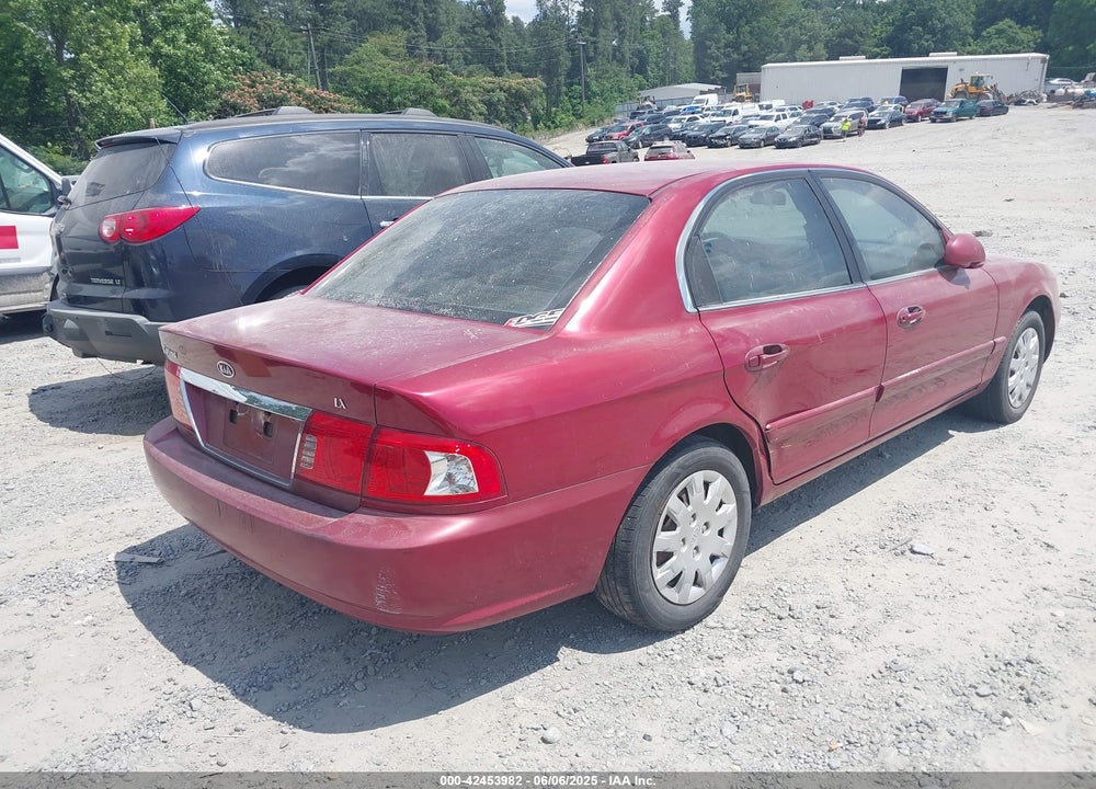 2004 KIA OPTIMA VIN: KNAGD126345254527