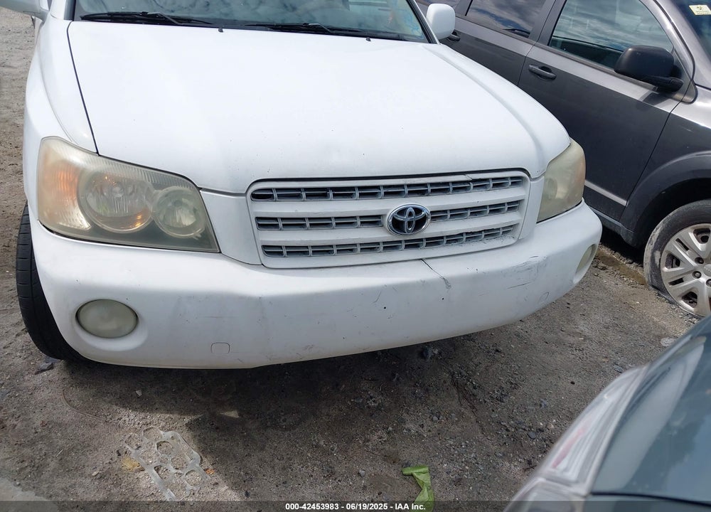 2002 TOYOTA HIGHLANDER LIMITED V6 VIN: JTEGF21A620068141