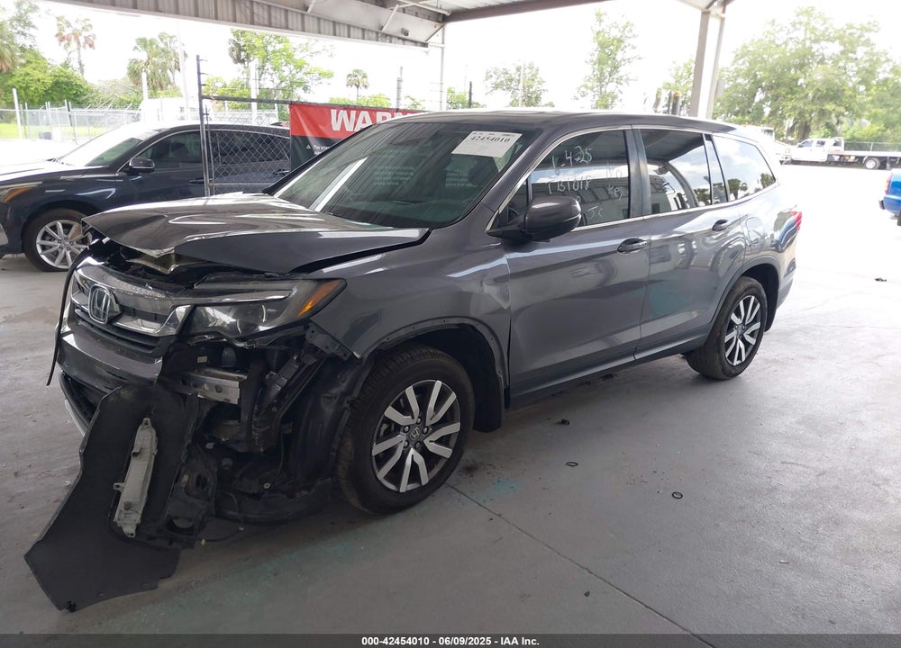 2021 HONDA PILOT 2WD EX-L VIN: 5FNYF5H53MB030907