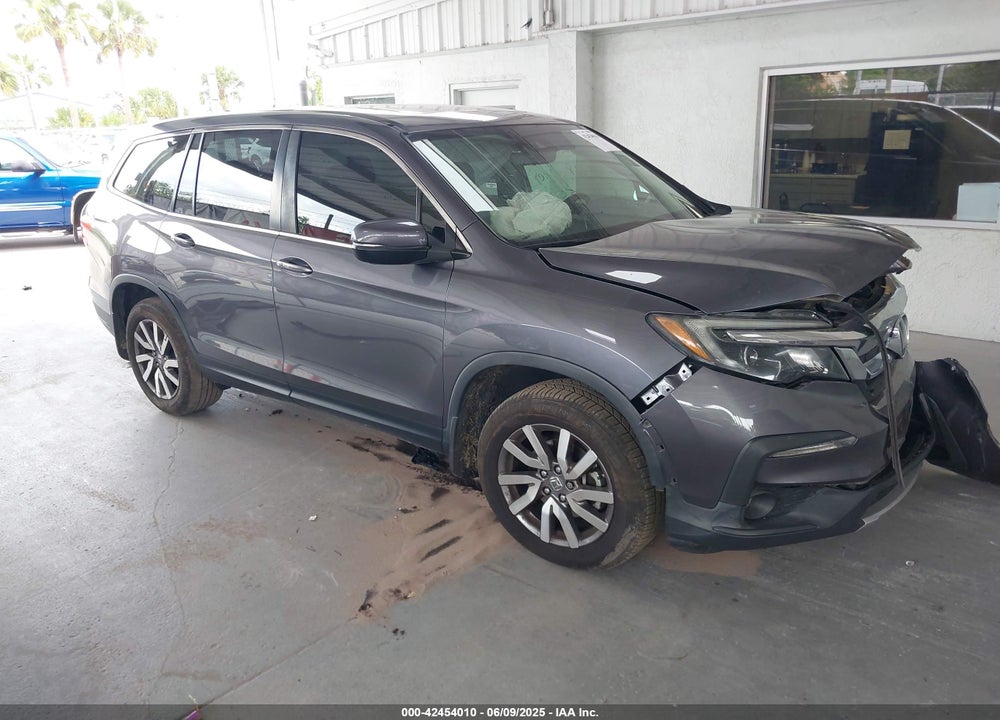 2021 HONDA PILOT 2WD EX-L VIN: 5FNYF5H53MB030907